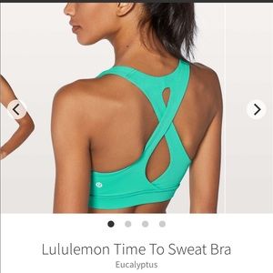 Lululemon - Time to Sweat Bra - Size 4